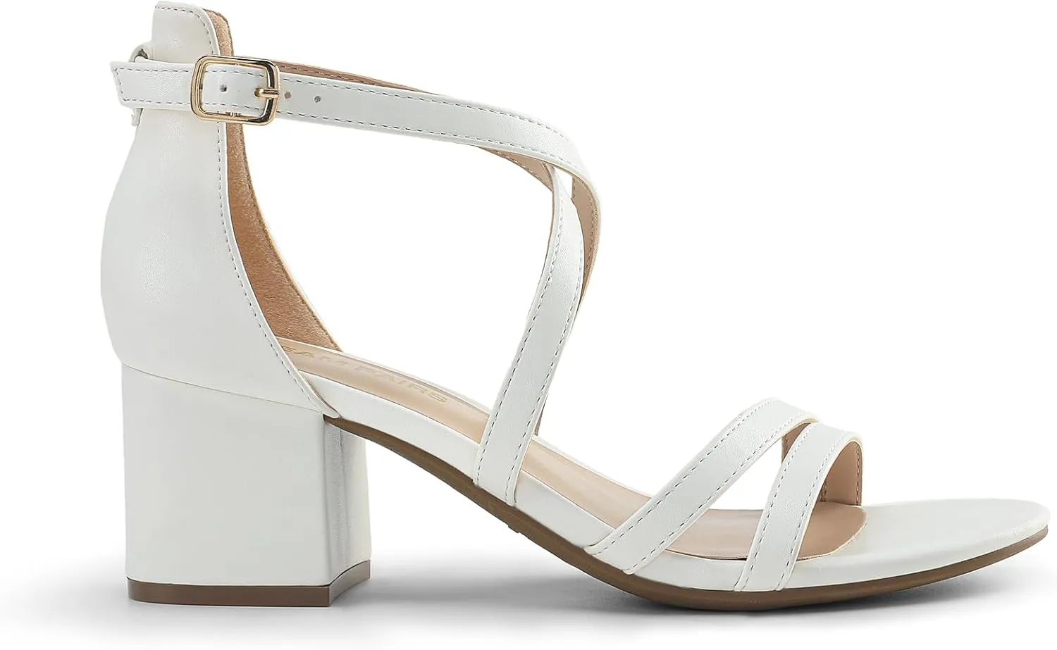 Bridal Party DREAM PAIRS Women's Ankle Strap Low Chunky Heels Open Toe Blocked Strappy Sandals weldon thrust contractor chill mason characteristic Dress Shoes for Wedding 