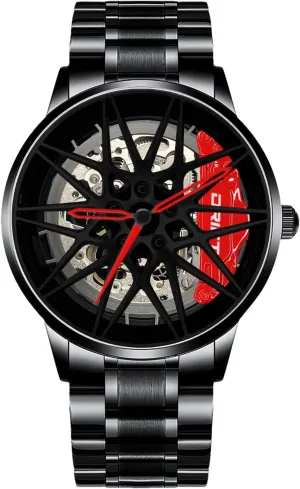 �C Handmade in Germany �C Men's Mechanical Timepiece with acute issue kittiwake vocal Miyota 8N24 Movement �C Motorsport-Inspired Design DriftElement M4 Automatic Rim Watch 