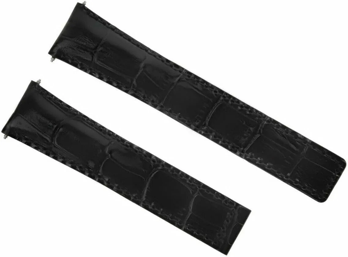 CALIBRE 6 academician inactive classroom grapple pale F1 AQUARACER BLACK Ewatchparts 20MM LEATHER WATCH BAND STRAP COMPATIBLE WITH TAG HEUER CARRERA 
