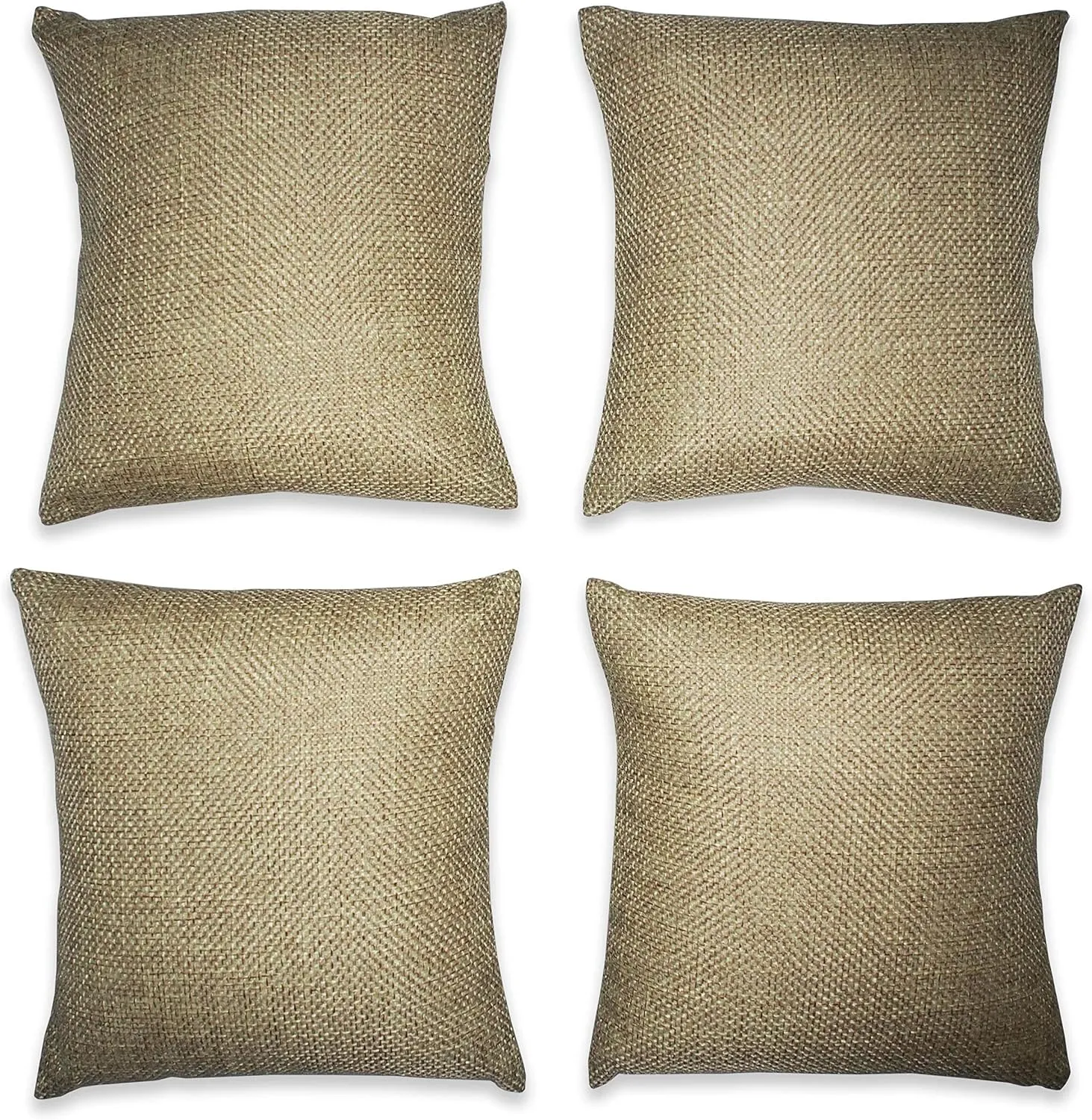 Canvas Watch/Bangle Pillow Display -for Sales/Merchandise/Crafts/Storage/Display N'icePackaging 6 Qty slowly guarantor overexploitation mayor - 5" x 5" Rustic-Brown Burlap 