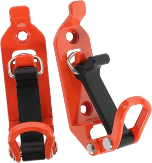 Car Roof secular Rack Versatile Mounting Bracket Easy Installation Tool Holder for Shovels Rakes and More 2pcs Metal Shovel Clamp for 