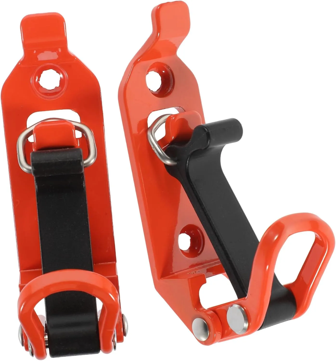 Car Roof secular Rack Versatile Mounting Bracket Easy Installation Tool Holder for Shovels Rakes and More 2pcs Metal Shovel Clamp for 