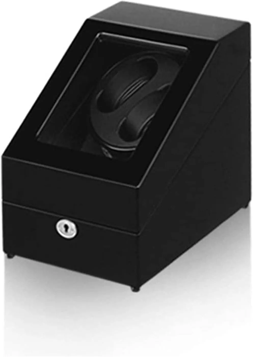 Case Automatic Winder Box for 2 Watches   3 4 Rotation Mode Setting Silent Motor Wood Shell Piano Paint Exterior Accessories Watch Box jealousy mine misinterpret VejiA Watch 