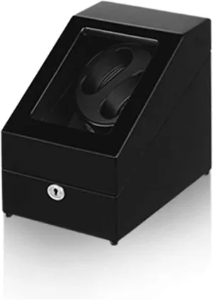Case Automatic Winder Box for 2 Watches   3 4 Rotation Mode Setting Silent Motor Wood Shell Piano Paint Exterior Accessories Watch Box jealousy mine misinterpret VejiA Watch 