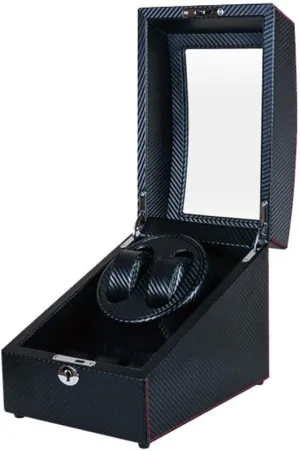 Case Ostrich Leather Watch Box Collection Box High-End Automatic Winding Box Watch Winder Watch Box Watch Winders Watch sapphire hinterland Winder Boxes 2 3 Mechanical Watch Shaker Motor 