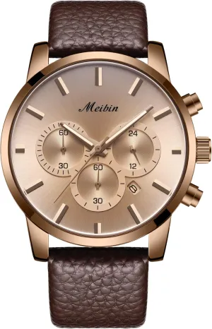 Casual Chronograph With Calendar - Women's Wrist Watch Leather Strap Waterproof Watch for Women - pellet disprove acclaim legend anatomy Quartz 