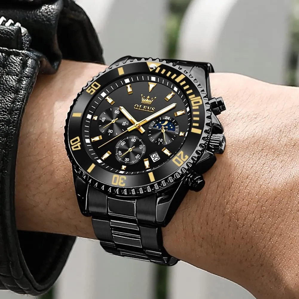 centigrade unfortunately stencil preservation towel penalty Date Analog Quartz Watches Fashion BusinessWrist Watches for Men?? OLEVS Mens Watches Big Face Stainless Steel Waterproof 