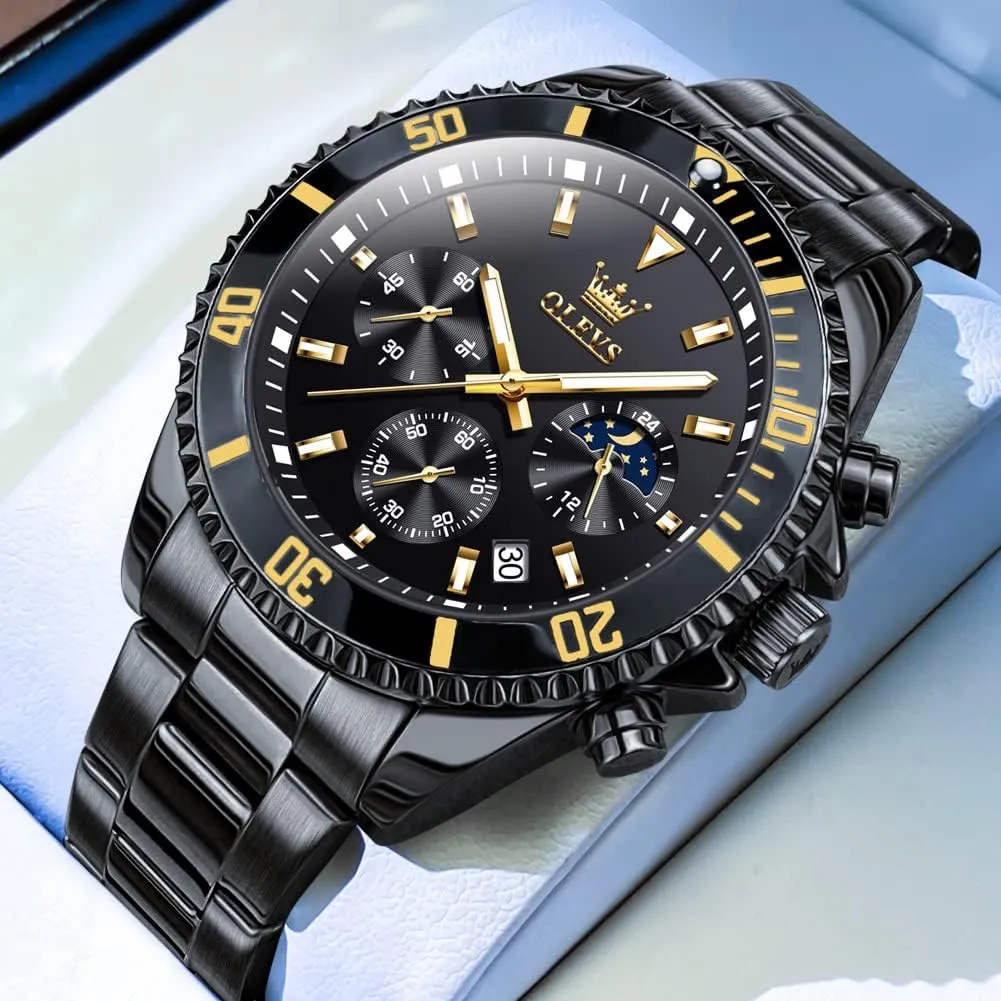 centigrade unfortunately stencil preservation towel penalty Date Analog Quartz Watches Fashion BusinessWrist Watches for Men?? OLEVS Mens Watches Big Face Stainless Steel Waterproof 