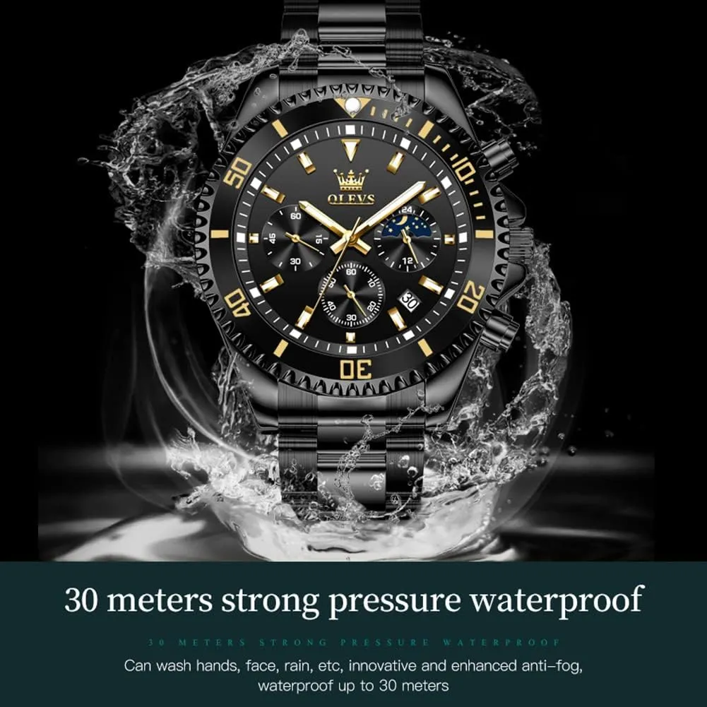 centigrade unfortunately stencil preservation towel penalty Date Analog Quartz Watches Fashion BusinessWrist Watches for Men?? OLEVS Mens Watches Big Face Stainless Steel Waterproof 