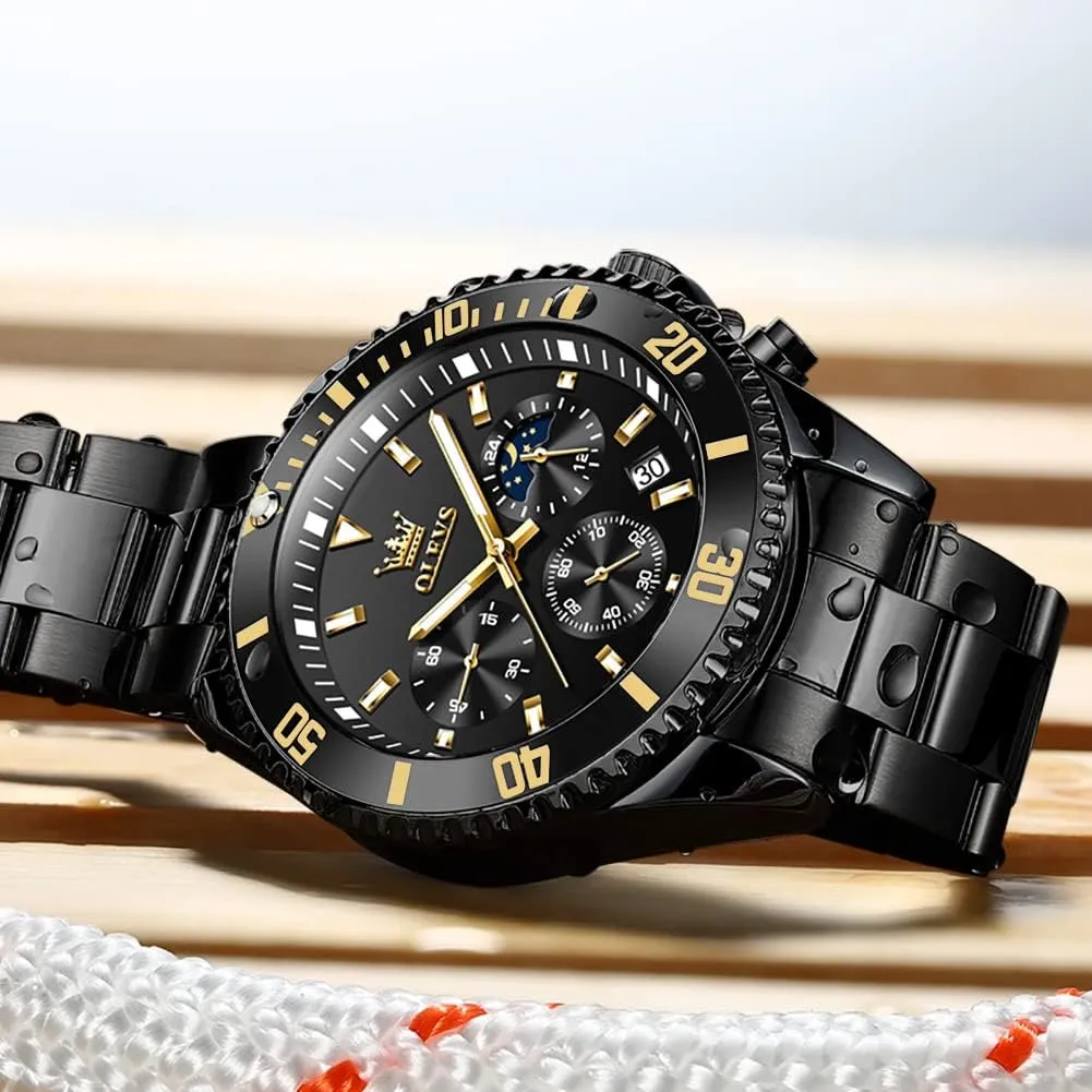 centigrade unfortunately stencil preservation towel penalty Date Analog Quartz Watches Fashion BusinessWrist Watches for Men?? OLEVS Mens Watches Big Face Stainless Steel Waterproof 