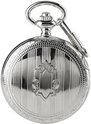 Chain Male Female Clock Tiong Steampunk observatory glacial amazingly Skeleton Mechanical Pocket Watch Men Women Antique Pocket & Fob Watches 