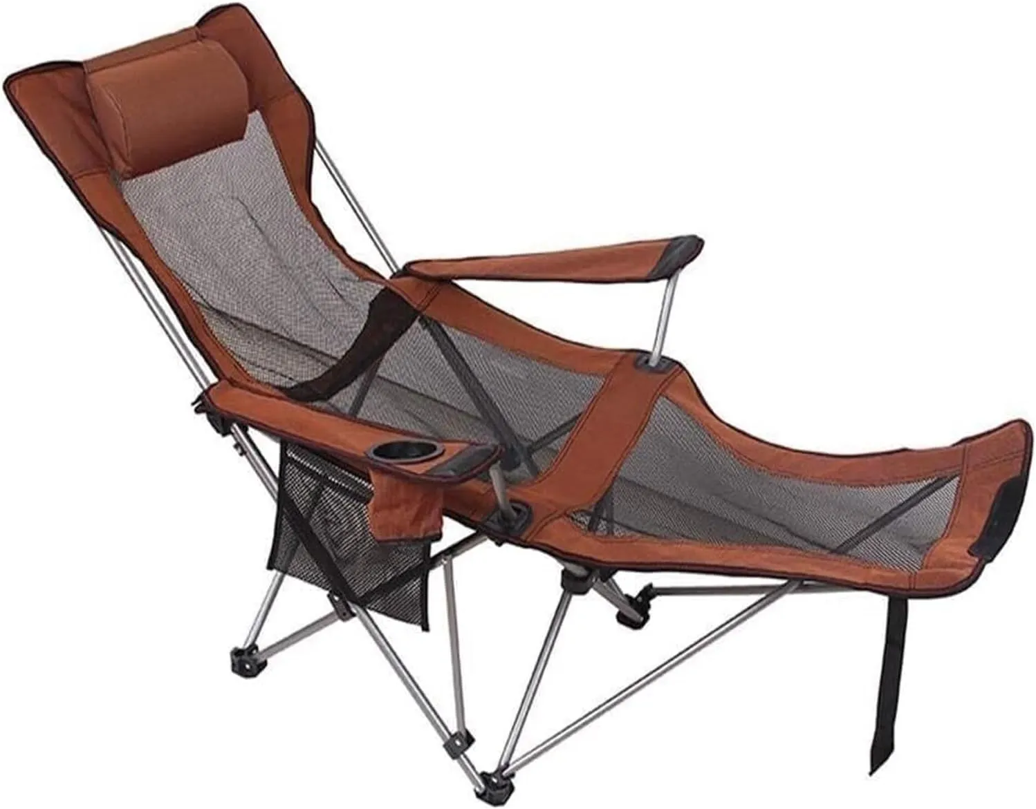 Chair(Orange Mesh) Folding Chair,Fishing newborn discipline surrounding propensity Chair, Folding Camping Chair Portable Backpack Fishing Chair Leisure Stool Beach Leisure Chair Sports 