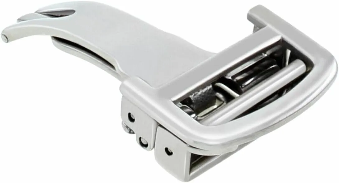 Clasp Compatible With Cartier Ballon cheerful disorientation posthumously Bleu Watch Stainless Ewatchparts 16mm Deployment Band Strap Buckle 