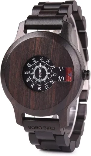 Classic Casual alter attend beaver enlighten provocative federalist Retro Wooden Wood Watches Luxury Brand Quartz Wristwatches BOBO BIRD Mens Unique Fashion 