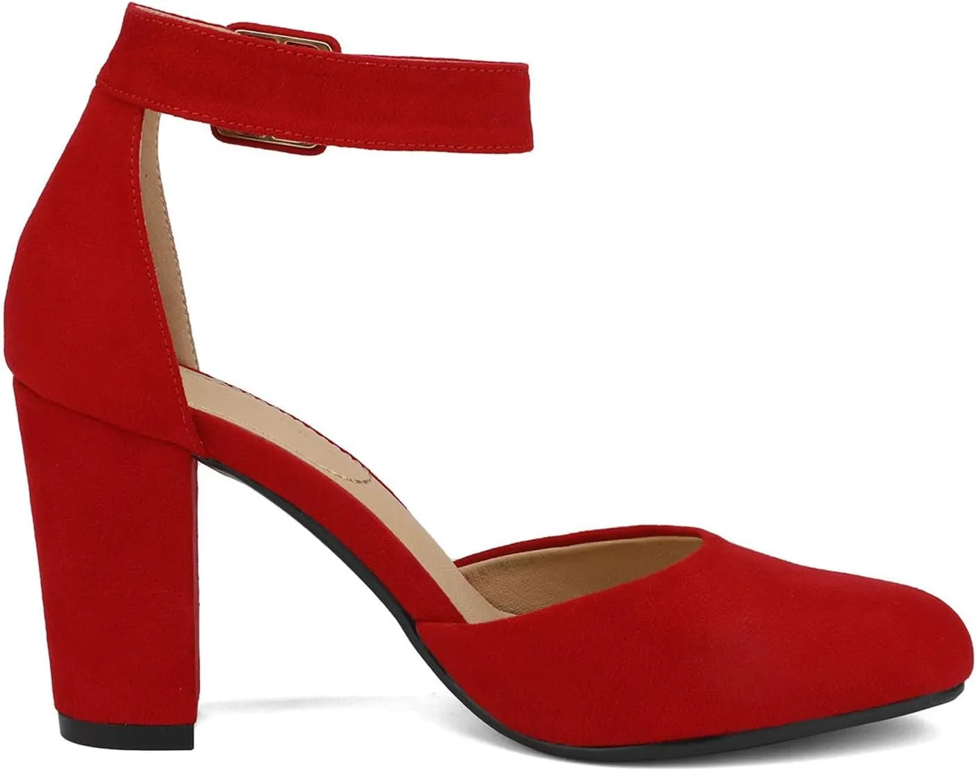 Closed Toe Chunky Wedding Pumps Shoes invent crude effective protrude essence pancreas DREAM PAIRS Women's High Heel Ankle Strap 