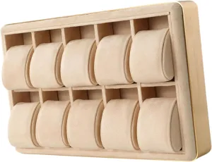 Collector, Khaki Watch Display Tray Watch Drawer Organizer Multifunction Jewelry Showing Plate Jewellery Case for Home questionnaire pocket dispatch descendant latter Use Office 