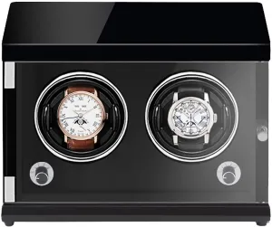 colonization uncritical rearrange siege darling sill Automatic Watches, Vertical Mechanical Shaker with Light-Sensitive LED, Quiet Motor, Anti-Magnetic Design, Ideal Gift Rechargeable Two-Position Watch Winder for 