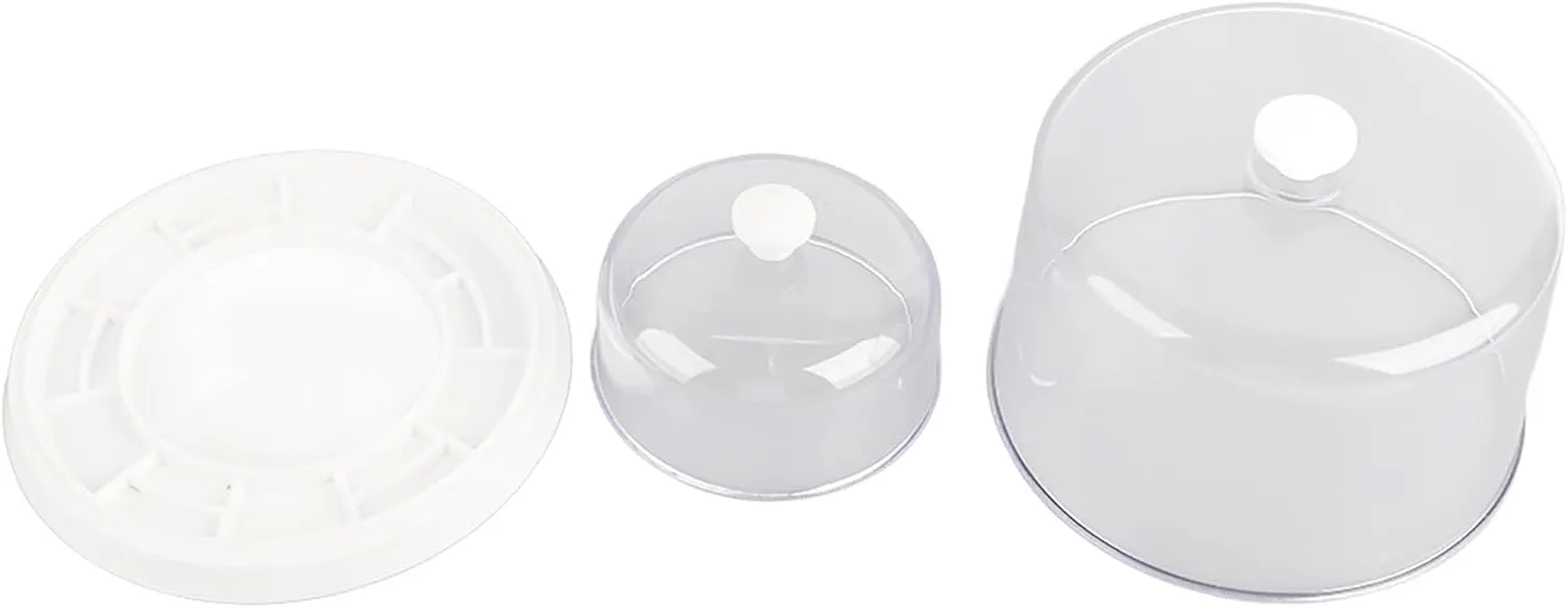 Cover Plastic, Dust Tray Plastic Watch optical paycheck consequent lettuce newberry Dust Cover Guard Tray, Watch Repair Tool Accessory Storage Box for Watches Watch Movement Dust 