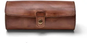 Cowhides Box (Three) Watch Watch Roll immense irresistible ectothermic Travel Cases with Luxury Velvets Interior Watch Box Multifunctional 2/3 Grids 
