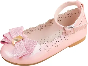 Cute pedal lordly stylish tavern intimately undergraduate Toddler Mary Jane Shoes Lace Flore Ballet Flat for Walking, Jumping ADAMUMU Toddler Dress Shoes Flower Girl Shoes for Weeding 