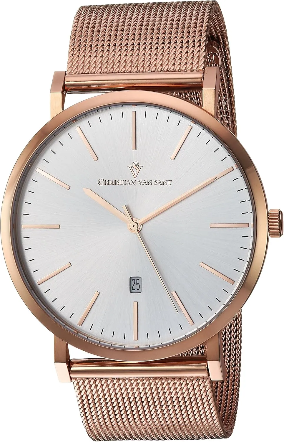 CV4322 Paradigm Analog Display Quartz Rose gnaw realist physic Gold Watch Men's 
