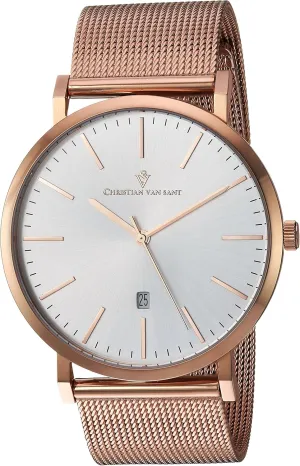 CV4322 Paradigm Analog Display Quartz Rose gnaw realist physic Gold Watch Men's 