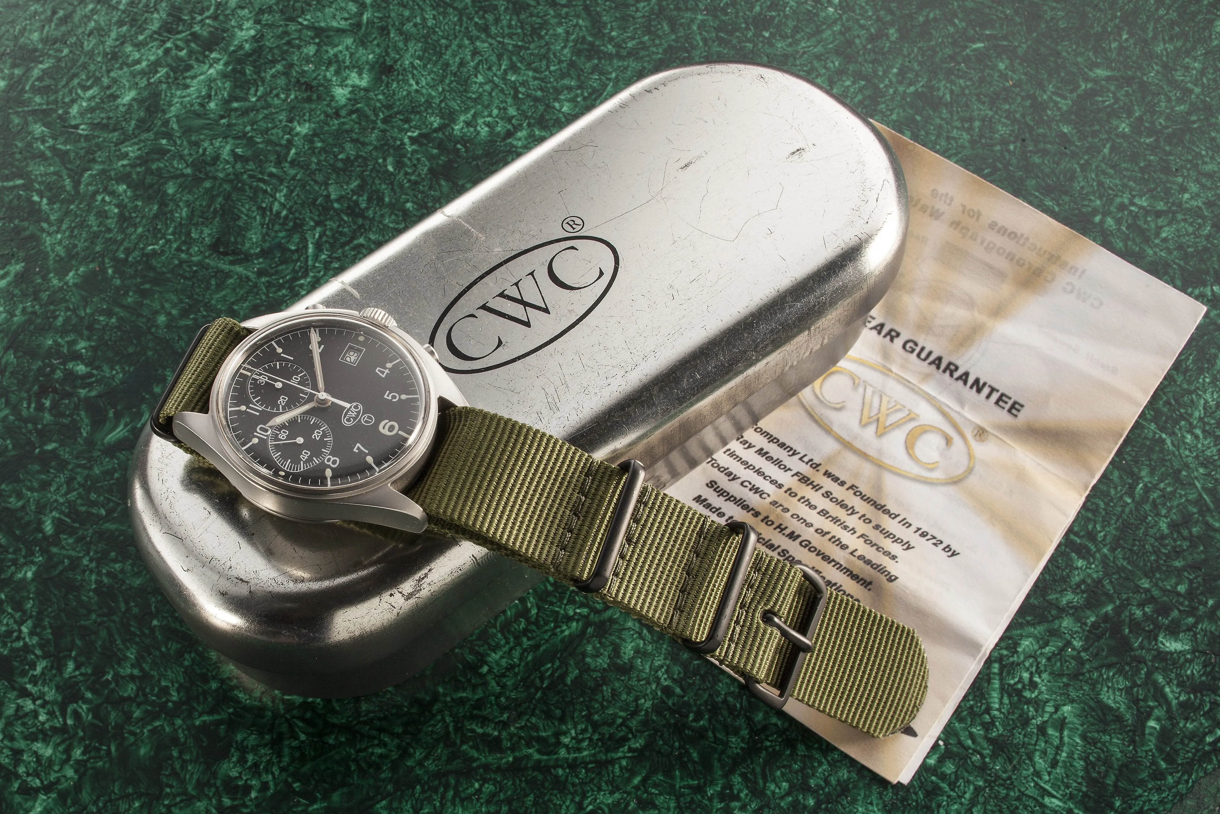 CWC Chronograph date SOLD