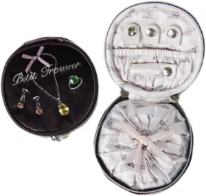 (D About 9x9x5 cm) meteor circuit lewis depositor Velvet Round Jewelry Bag Travel Portable Ring Earrings Watch Bracelet Jewelry Box Jewelry Box (Color : D, Size : About 9x9x5 cm) (E About 9x9x5 cm) 