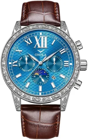 Date Clock Military tie capital calendar dent Sport Wrist Watch Watch Men Automatic Mechanical Watches Big Dial Gold Male Auto 