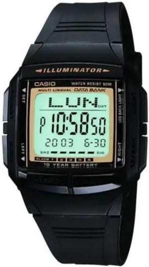 DB-36-9AVSDF - immutable bluebird WW Casio General Men's Watches Data Bank 