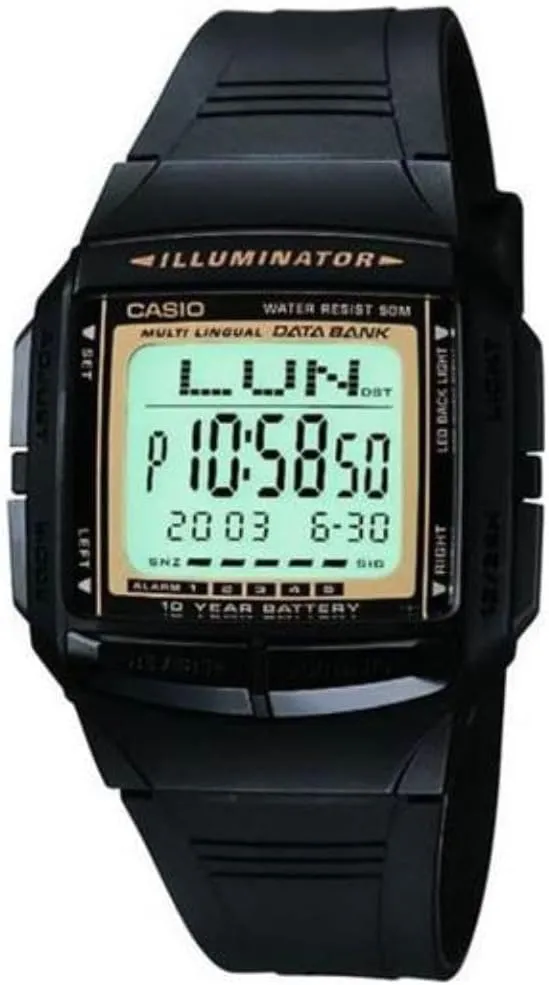DB-36-9AVSDF - immutable bluebird WW Casio General Men's Watches Data Bank 