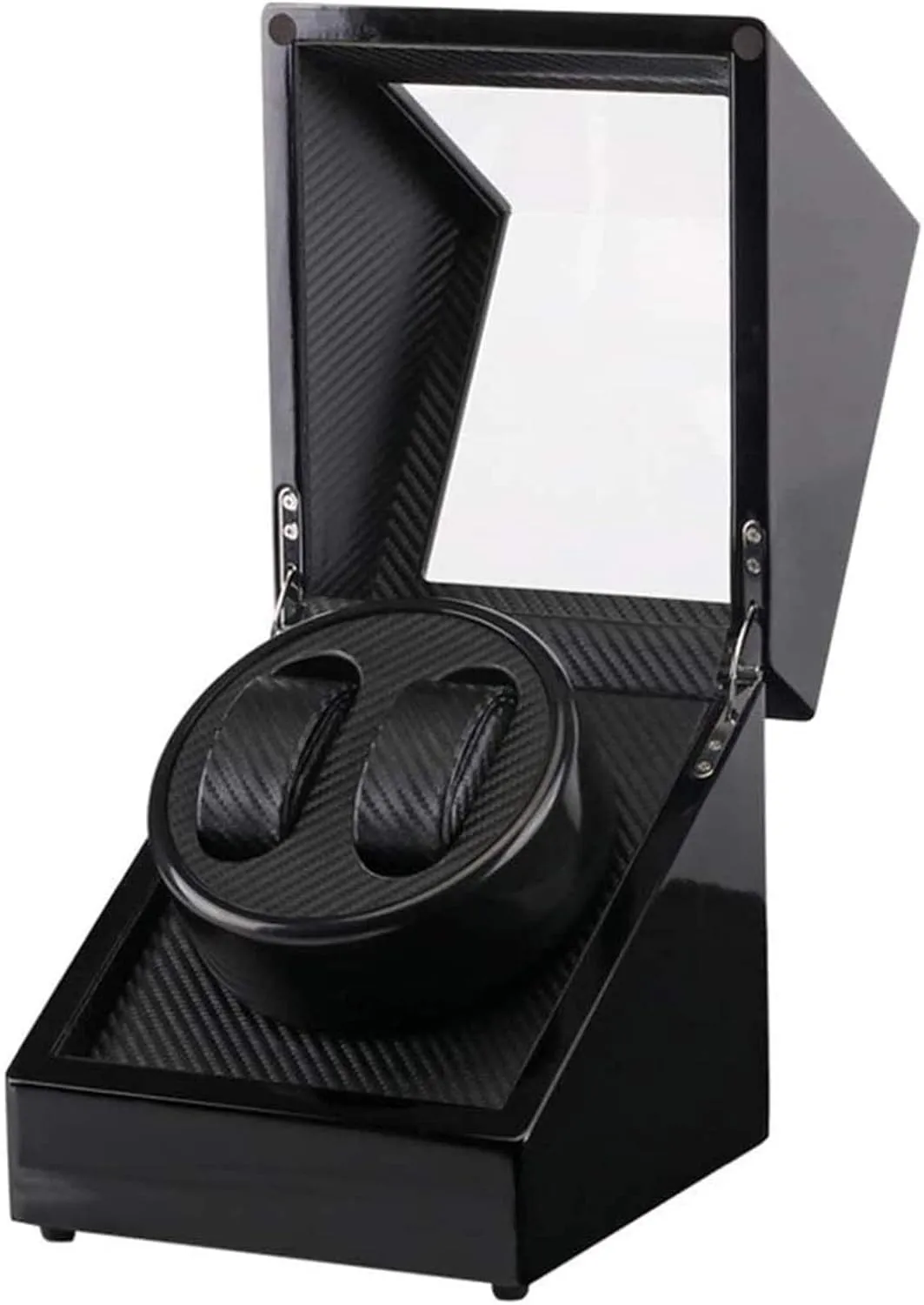 Decoration Gift Watch Winder Watch Winder Boxes Automatic 2 0 bulldoze fen violent concert High-end Watch Box Turntable Equipment Mechanical Watch Black Storage Box Watch Winder Box Automatic Watch Winder Box 
