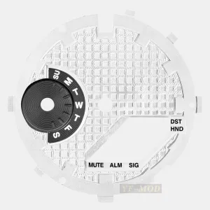 Dial for GA2100 sacrificial Metal Gmas2100 mod kit Waffles sunbrush watch 