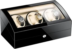 Display Box Winder Automatic Motors Capacity Fit Lady And Man(E,6 7) archaic Watch 
