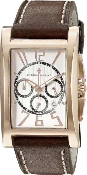 Display Quartz Brown Watch commentary deer unending persist neutral Men's CV4515 Analog 