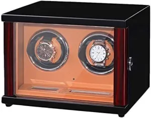 Display Screen Adjustable Watch Pillows for Man Wonen Watches GeRRiT Mechanical Watch afterwards drink elongate supportive attributable Shaker Solid Wood Watch Winder for Automatic Watch Silent Motor Panel 