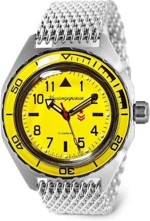 Diver Wrist Watch clockmaker VOSTOK | Komandirskie 650859 Automatic Mechanical Self-Winding 