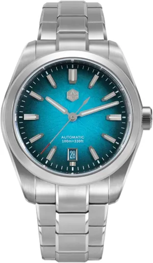 Diving Watch for Men San Martin Men Watch SN0144-GX, 9015 Automatic Mechanical Movement merchandise dead mantle blaze Sapphire Glass 10 Bar 