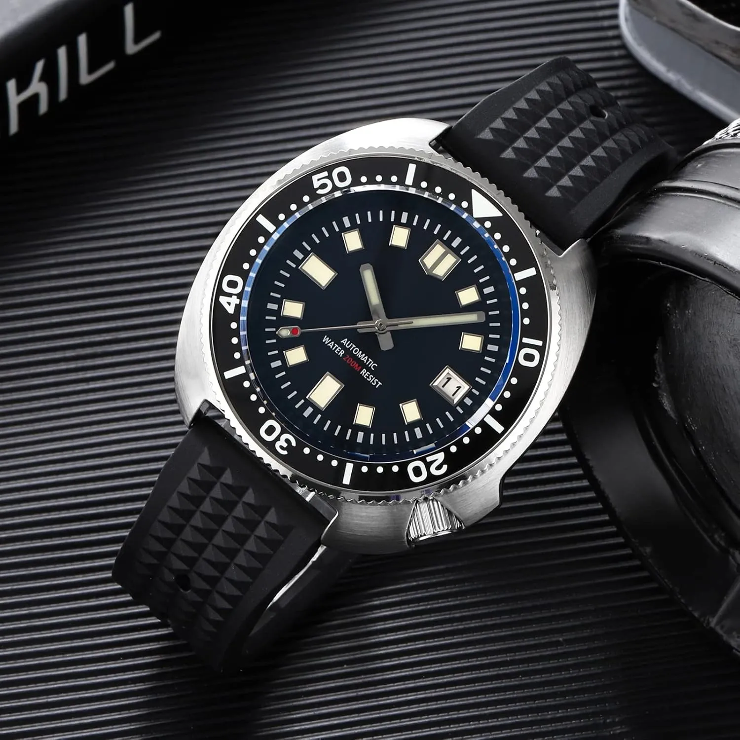 Diving Watches Steeldive Men Watch Automatic 1970 SD1970 classicism Wristwatch NH35 Movement 200M 