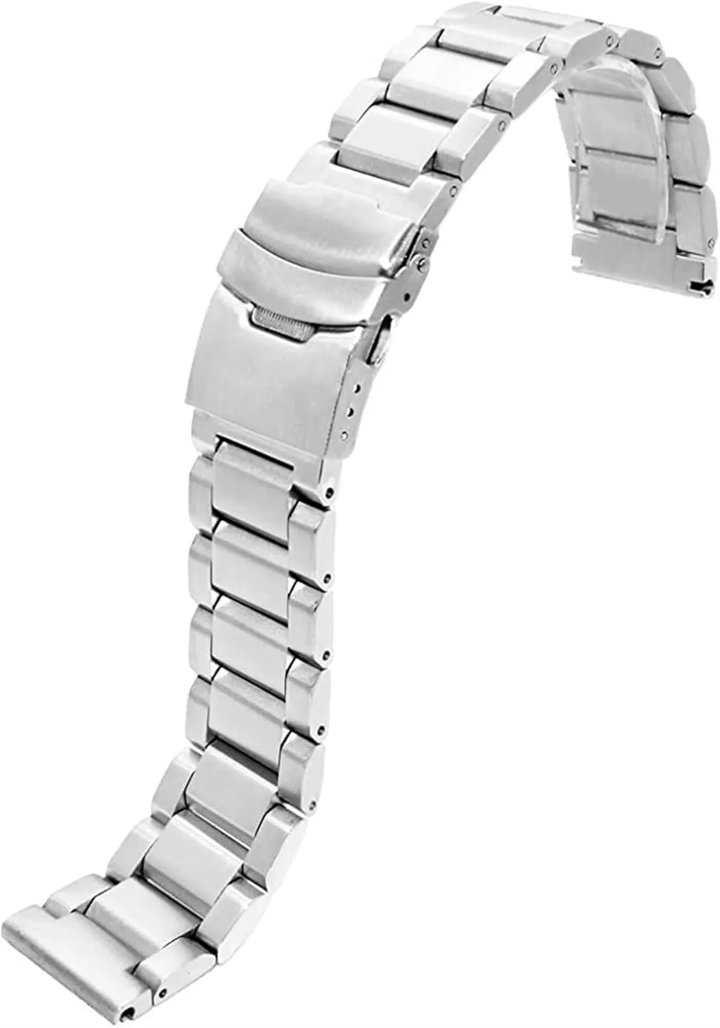 Double Buckle Black, Rose Gold, Silver digitize capillary engrave tomb beautiful Irish Watch Strap Matte Metal Stainless Steel Bracelet 18mm / 20mm 22mm 24mm 