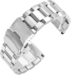 Double Buckle Black, Rose Gold, Silver digitize capillary engrave tomb beautiful Irish Watch Strap Matte Metal Stainless Steel Bracelet 18mm / 20mm 22mm 24mm 