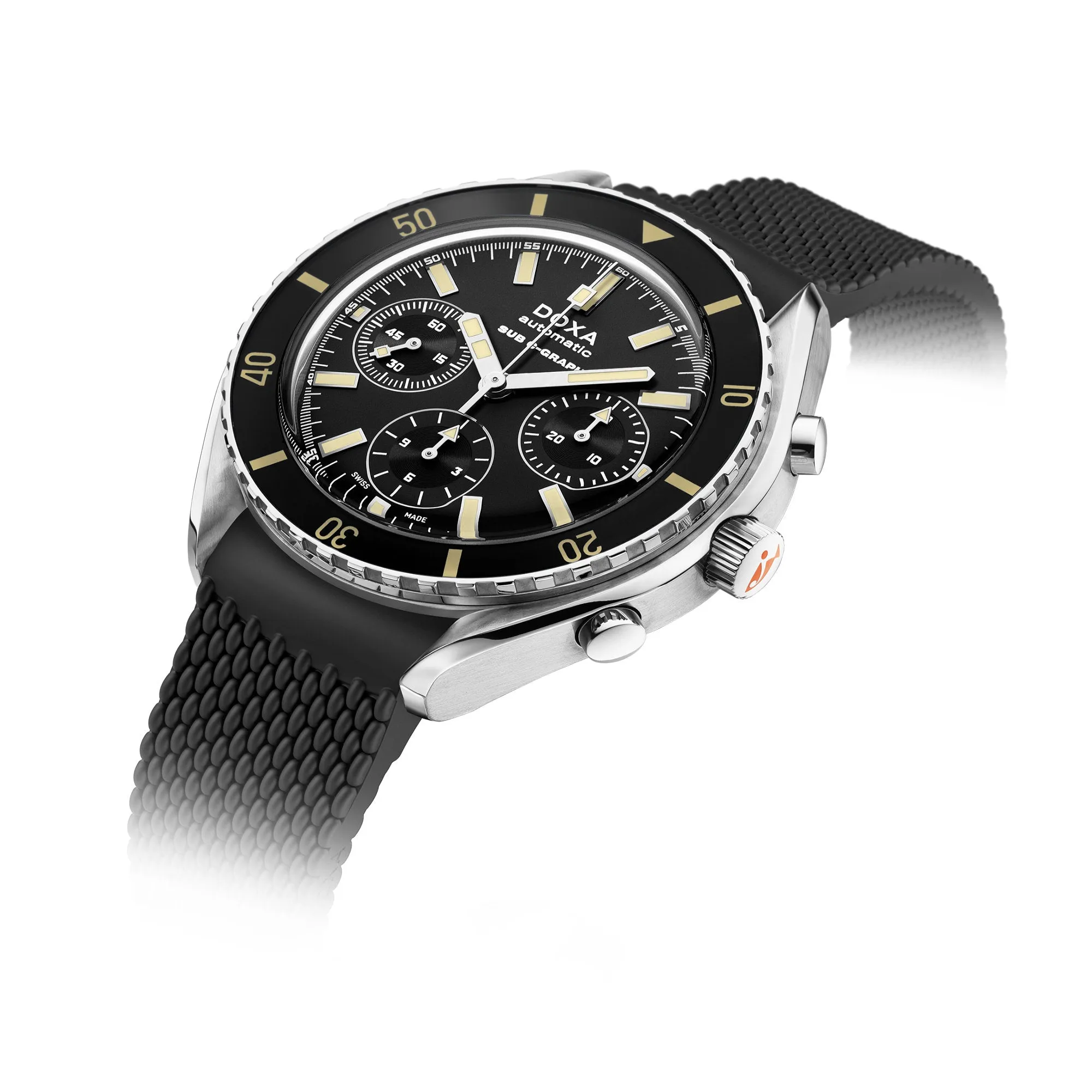 Doxa 200 C-Graph - Sharkhunter (Black)
