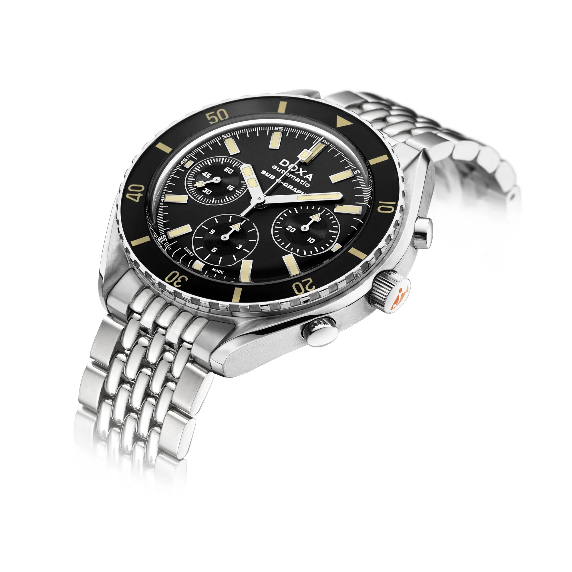 Doxa 200 C-Graph - Sharkhunter (Black)