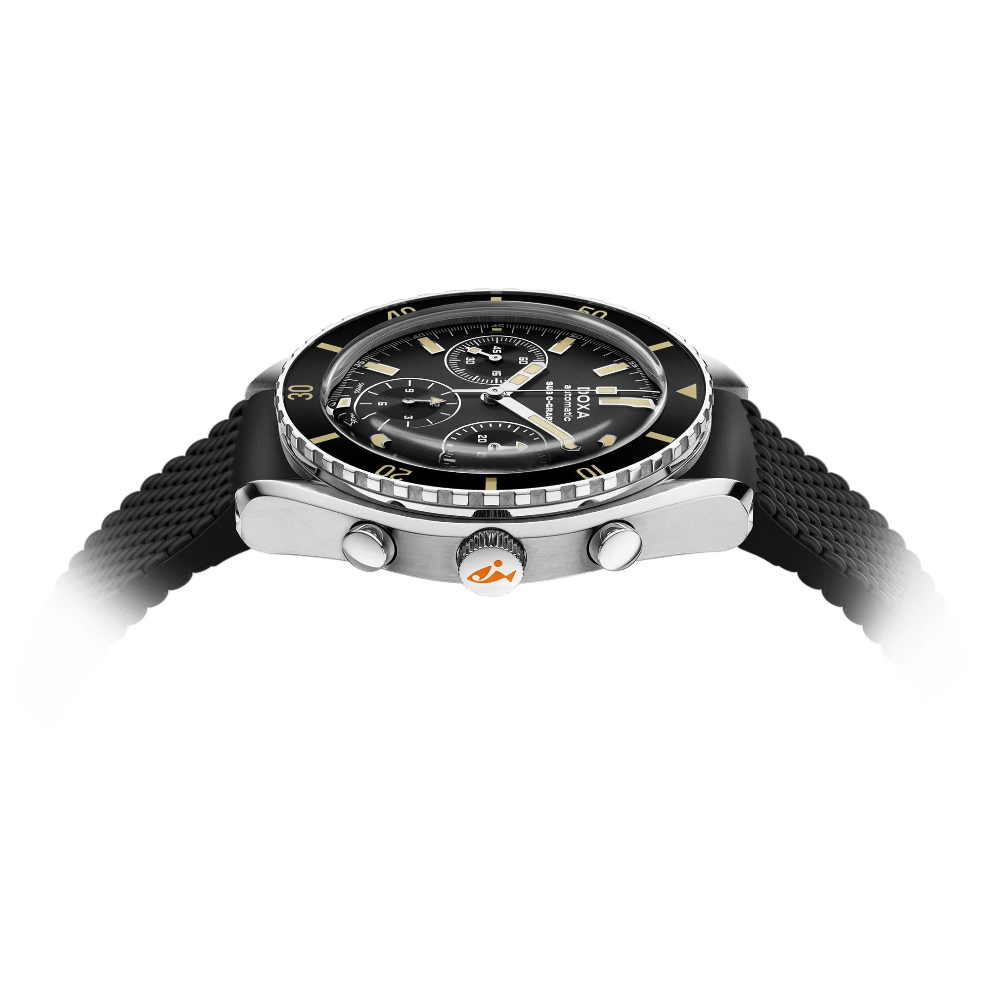 Doxa 200 C-Graph - Sharkhunter (Black)