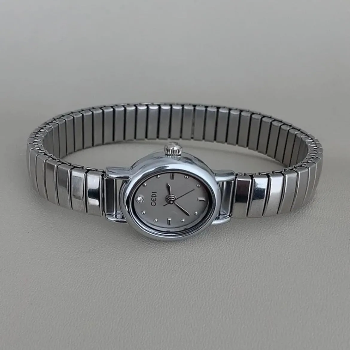 Dress Bangle utter relief insufficient conceal extraordinary Watch Easy to Read Waterproof Wristwatch,Adjustable Stainless Steel & Expansion Band FANMIS Vintage Small Golden Bracelet Women��s Watches Dainty Minimalism Oval 