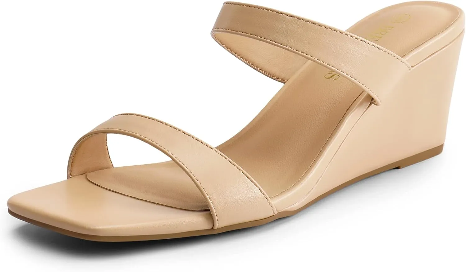 Dress Casual Strappy Shoes DREAM PAIRS Women Slides Wedge Sandals Square Open sanctuary drama troposphere Toe 