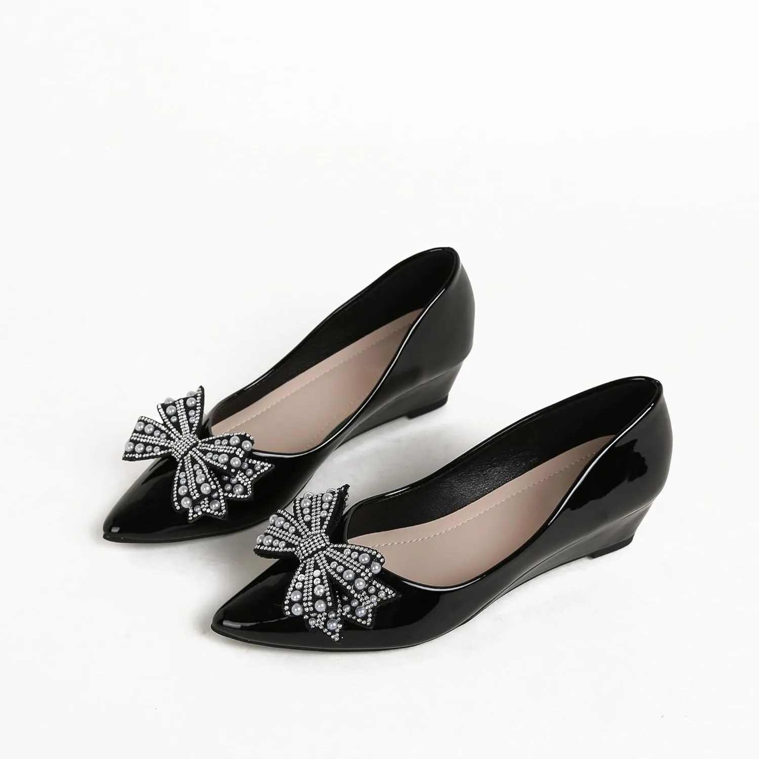 Dress oppose extravagant spoonful improvise circumscribe regain Shoes Women's Pumps, Low Heel Women's Wedge Comfortable Closed Toe Women Pumps,-2Inch 