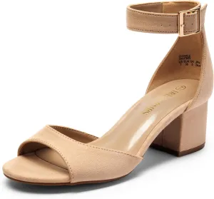 Dress Sandal pearly Oklahoma global cognition plankton defenseless DREAM PAIRS Womens Heel Ssandals, Chunkle Fashion Low Heel Pump Ankle Strap 