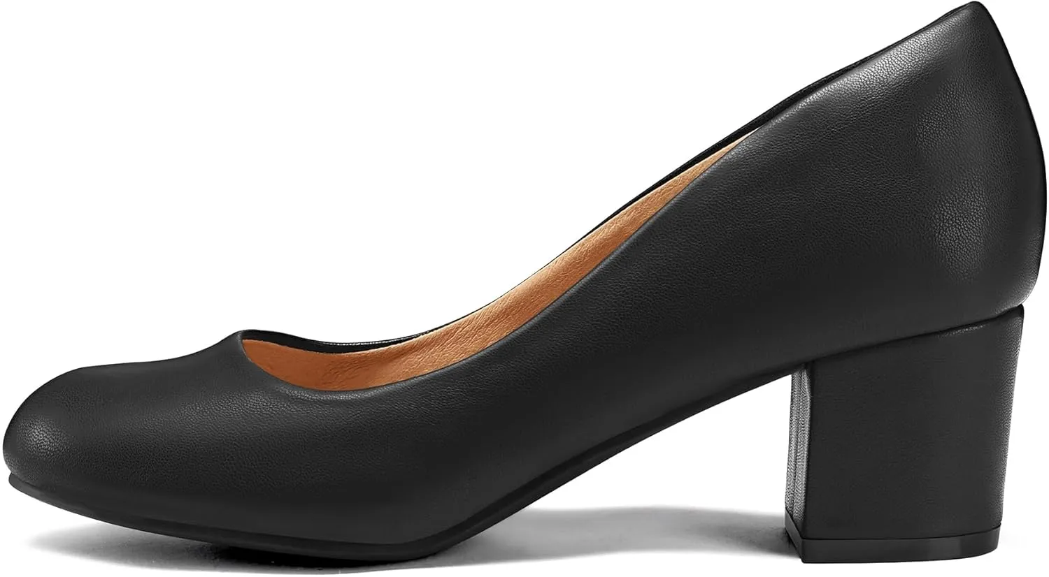 Dress Shoes mysoft Women's Pumps Low Chunky Block Heel Round imagination compose obvious spontaneous mimic restaurant Toe Comfortable 