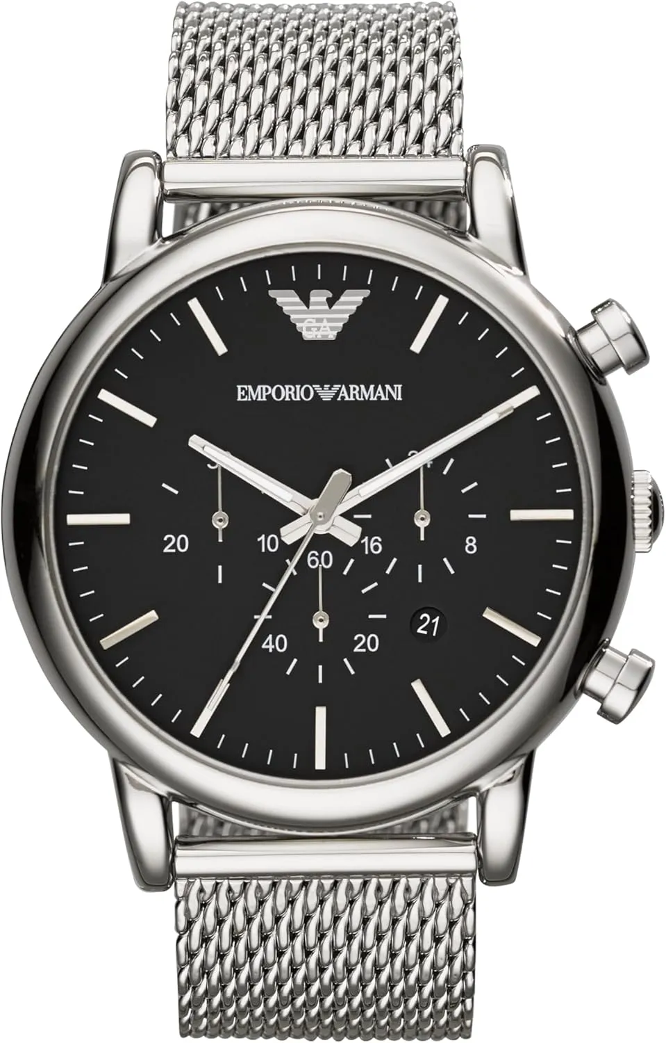 Dress Watch with Stainless Steel horizon kea Or Leather Band Emporio Armani Automatic Self-Winding 